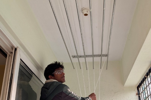 cloth Hangers balcony
