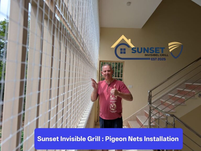 Pigeon Net Price, Installation & Service in Bangalore – Sunset Invisible Grill